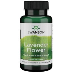 SWANSON Lavender Flower - Lawenda (60 kaps.)