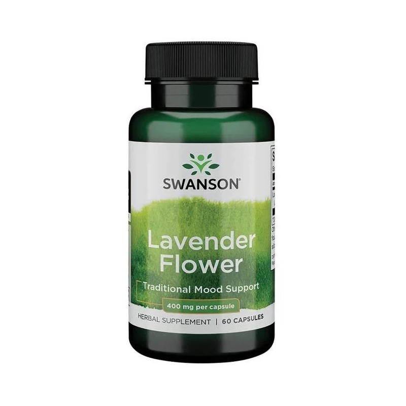 SWANSON Lavender Flower - Lawenda (60 kaps.)