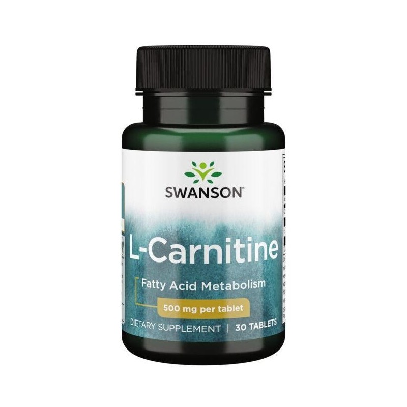 SWANSON L-Carnitine 500 mg (30 tabl.)