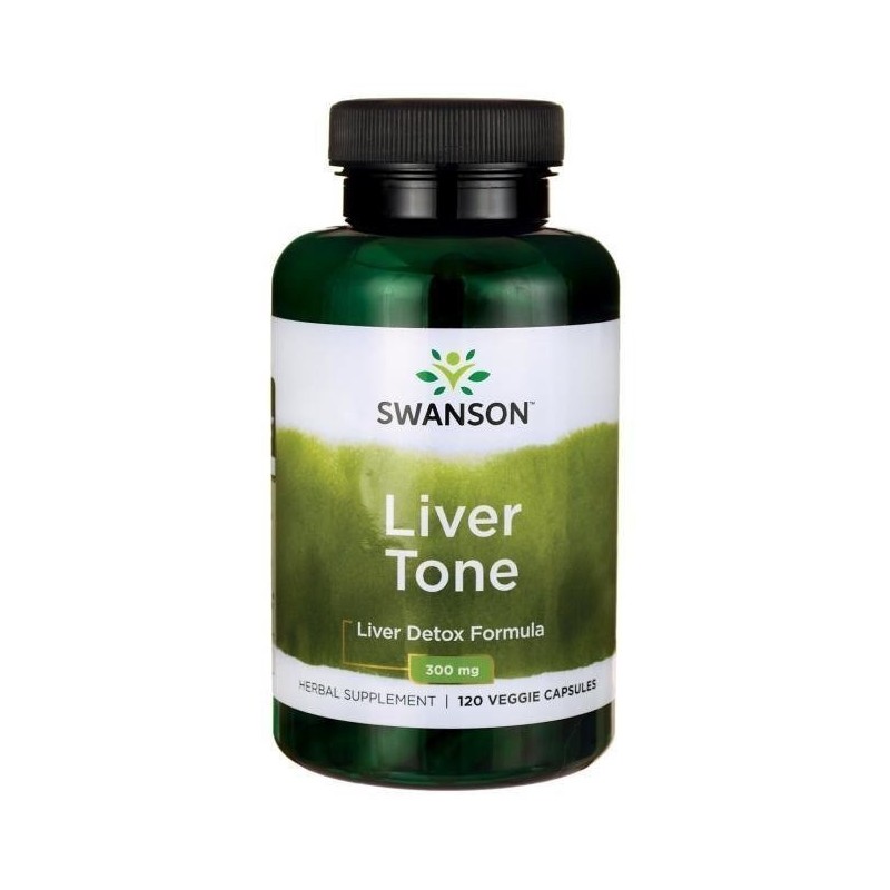SWANSON Liver tone - liver detox formula (120 kaps.)