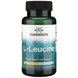 SWANSON L-leucyna 500 mg (60 kaps.)