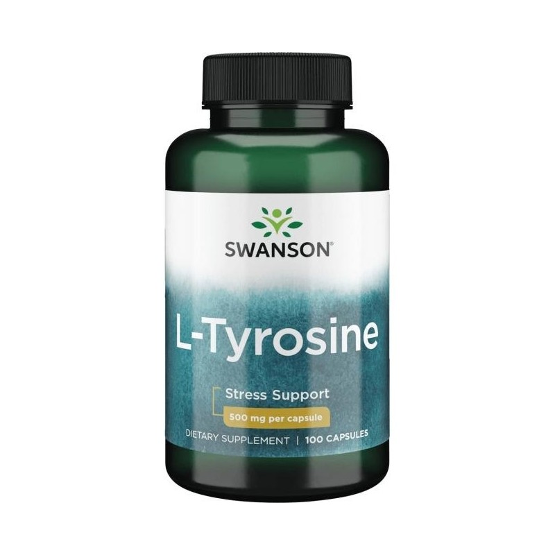 SWANSON L-Tyrosine 500 mg (100 kaps.)