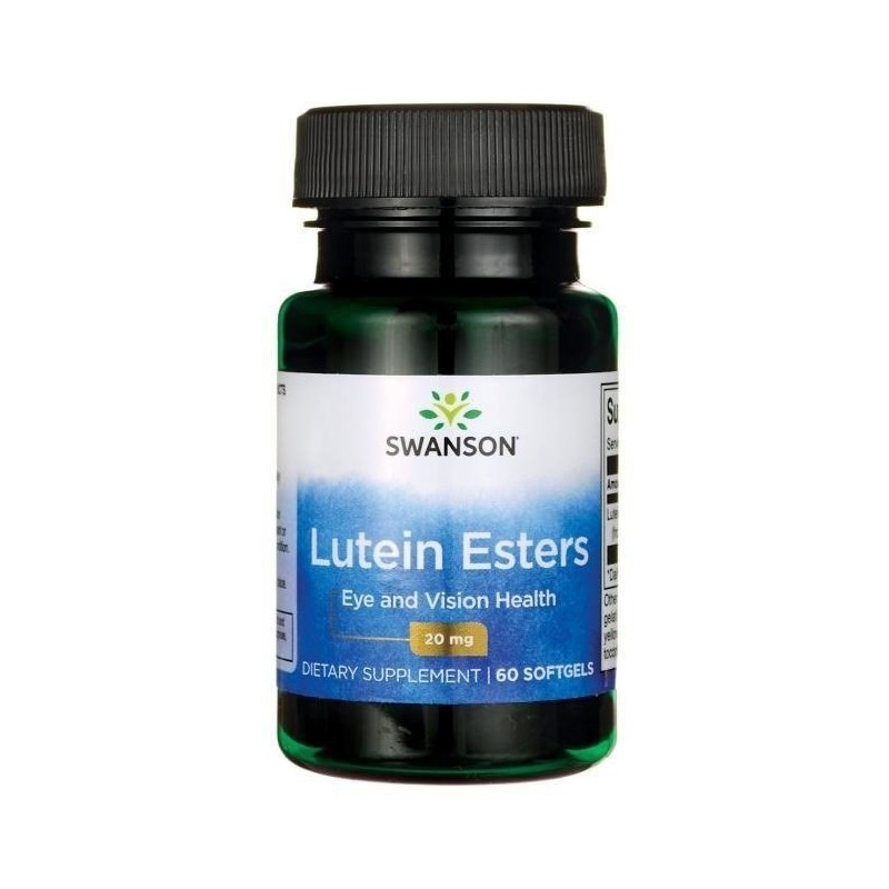 SWANSON Luteina Estry 20 mg (60 kaps.)