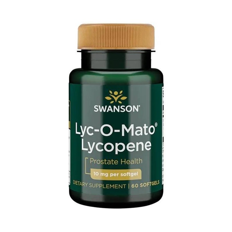 SWANSON Lyc-O-Mato Likopen 10 mg (60 kaps.)