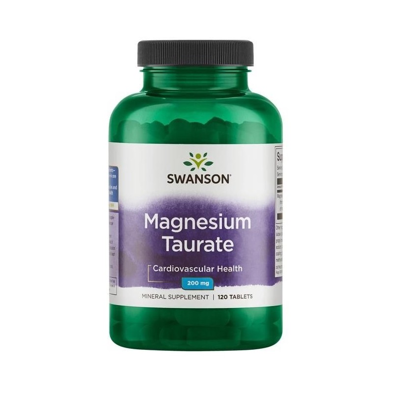 SWANSON Magnesium Taurate 100 mg (120 tabl.)