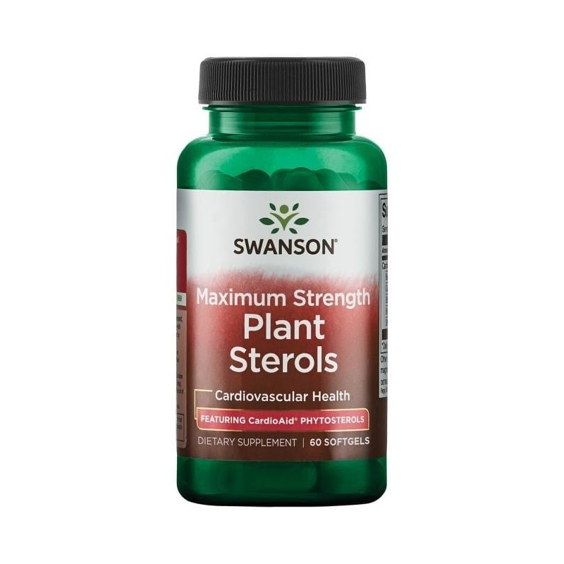 SWANSON Maximum Strength Plant Sterols (60 kaps.)