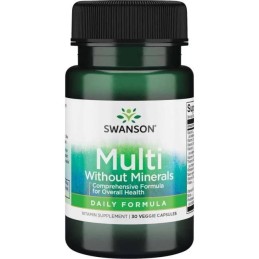 SWANSON Multi Without Minerals (30 kaps.)