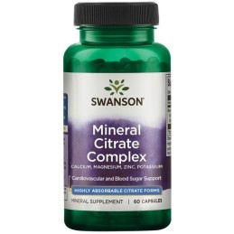 SWANSON Multi-Mineral Citrate Complex (60 kaps.)
