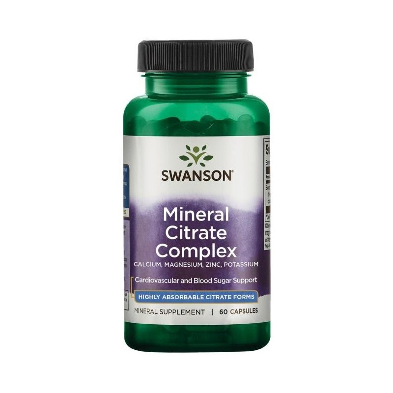 SWANSON Multi-Mineral Citrate Complex (60 kaps.)