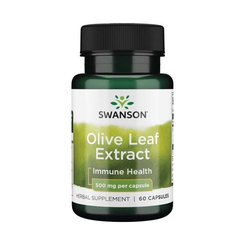 SWANSON Olive Leaf Extract 500 mg (60 kaps.)