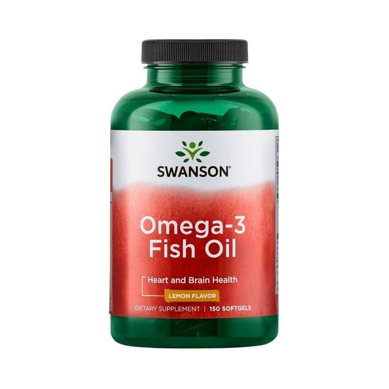 SWANSON Omega-3 Fish Oil (150 kaps.)