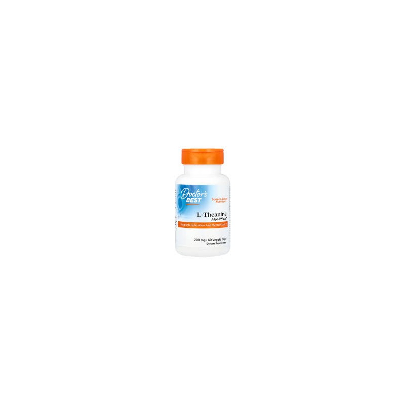 DOCTOR'S BEST L-Theanine AlphaWave (60 kaps.)