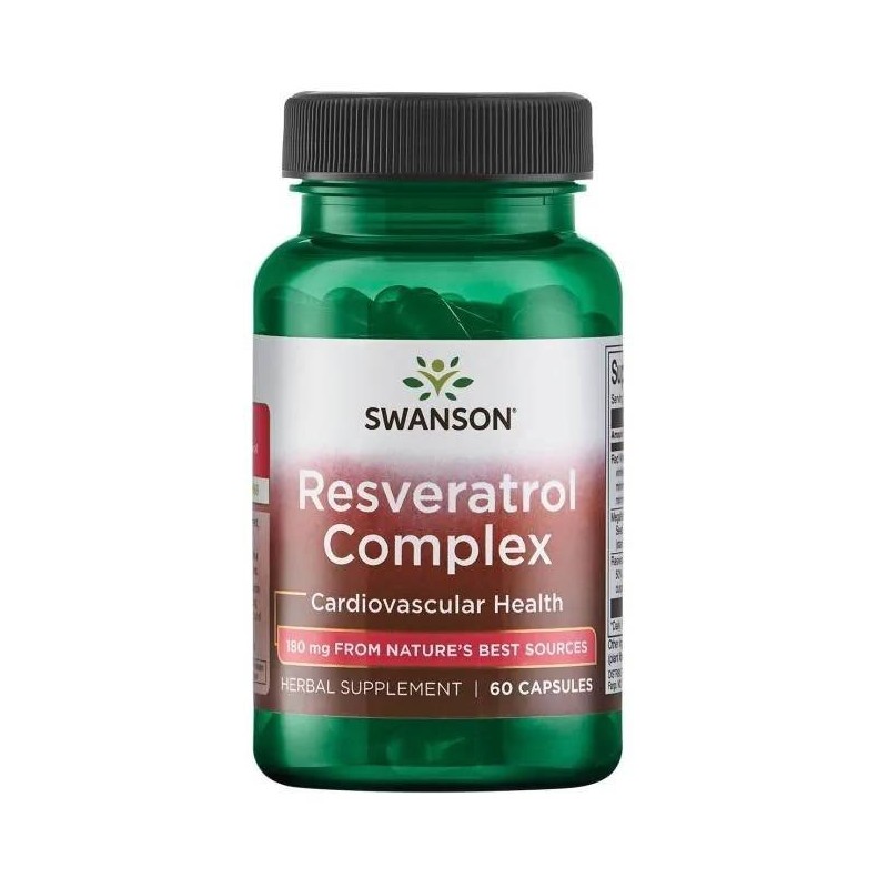 SWANSON Resveratrol complex (60 kaps.)