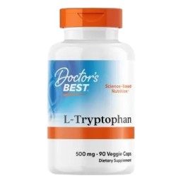 DOCTOR'S BEST L-Tryptophan 500 mg (90 kaps.)