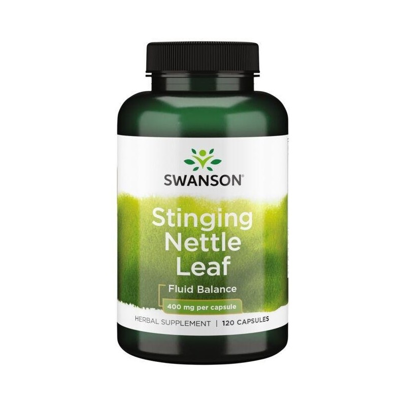 SWANSON Stinging Nettle Leaf 400 mg (120 kaps.)
