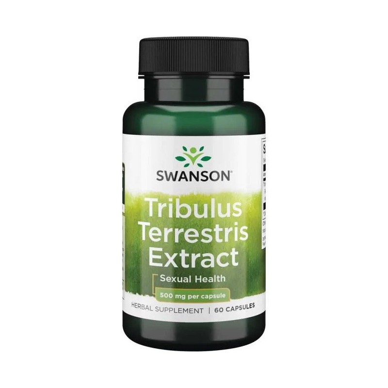 SWANSON Tribulus Terrestris Extract 500 mg (60 kaps.)