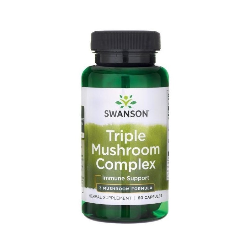 SWANSON Triple Mushroom Complex (60 kaps.)