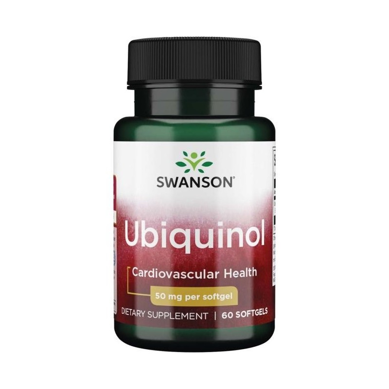 SWANSON Ubiquinol 50 mg (60 kaps.)