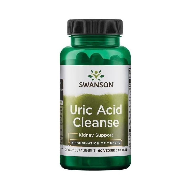 SWANSON Uric Acid Cleanse (60 kaps.)