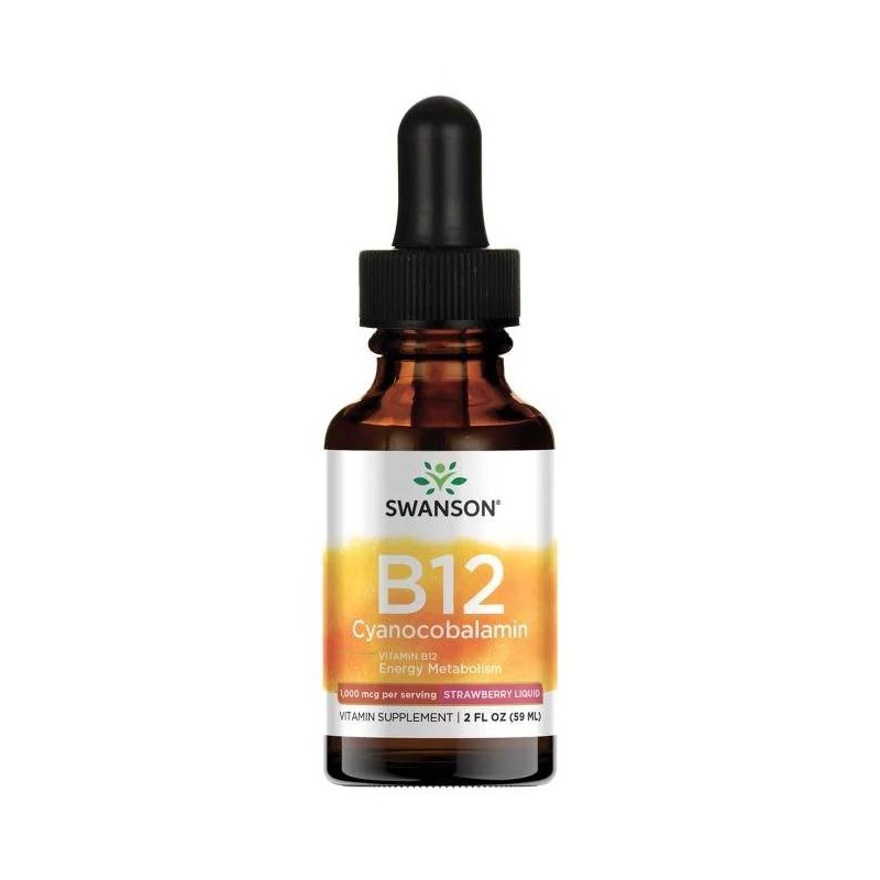 SWANSON Witamina B12 w płynie (59 ml)