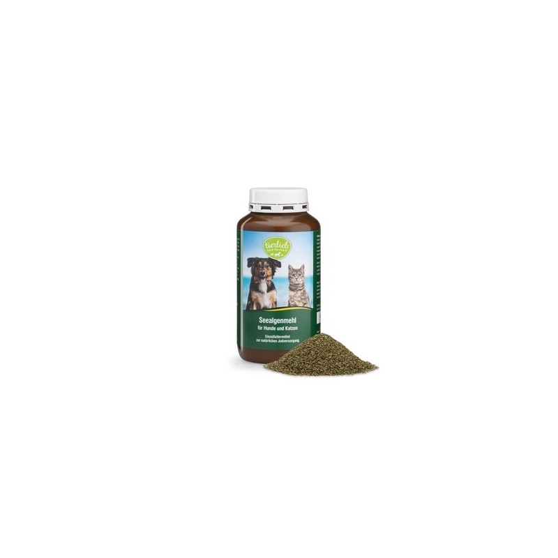 TIERLIEB Algi morskie - mączka dla psów i kotów (300 g)