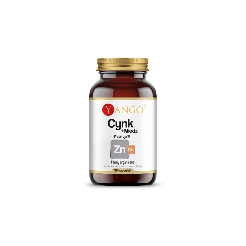 YANGO Cynk + Miedź (90 kaps.)