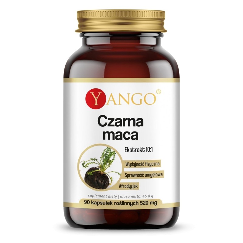 YANGO Czarna maca (90 kaps.)