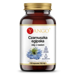 YANGO Czarnuszka egipska - olej z nasion 500 mg (60 kaps.)