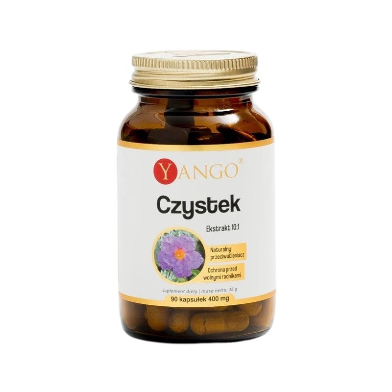 YANGO Czystek - ekstrakt 10:1 (90 kaps.)