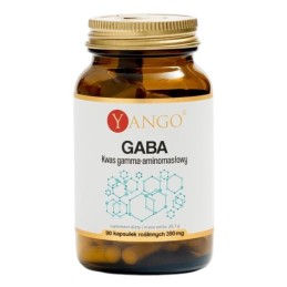 YANGO GABA - kwas gamma-aminomasłowy (90 kaps.)
