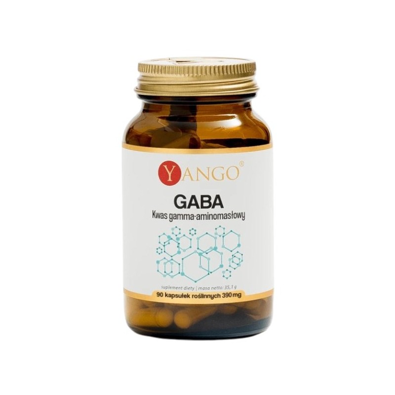 YANGO GABA - kwas gamma-aminomasłowy (90 kaps.)