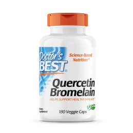 DOCTOR'S BEST Quercetin Bromelain (180 kaps.)