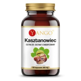 YANGO Kasztanowiec - 20% escyny (60 kaps.)