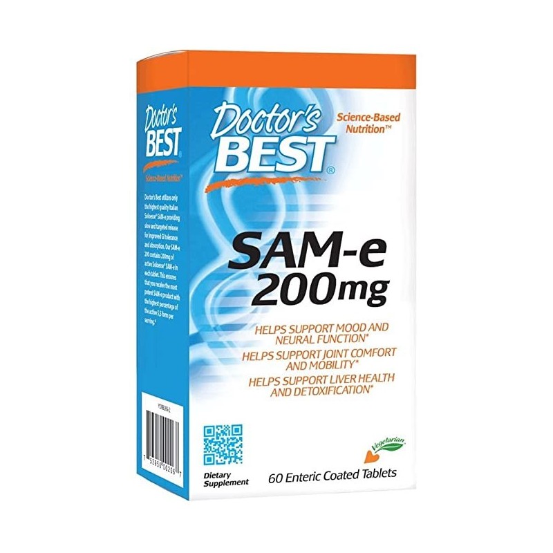 DOCTOR'S BEST SAMe 200 mg (60 tabl.)
