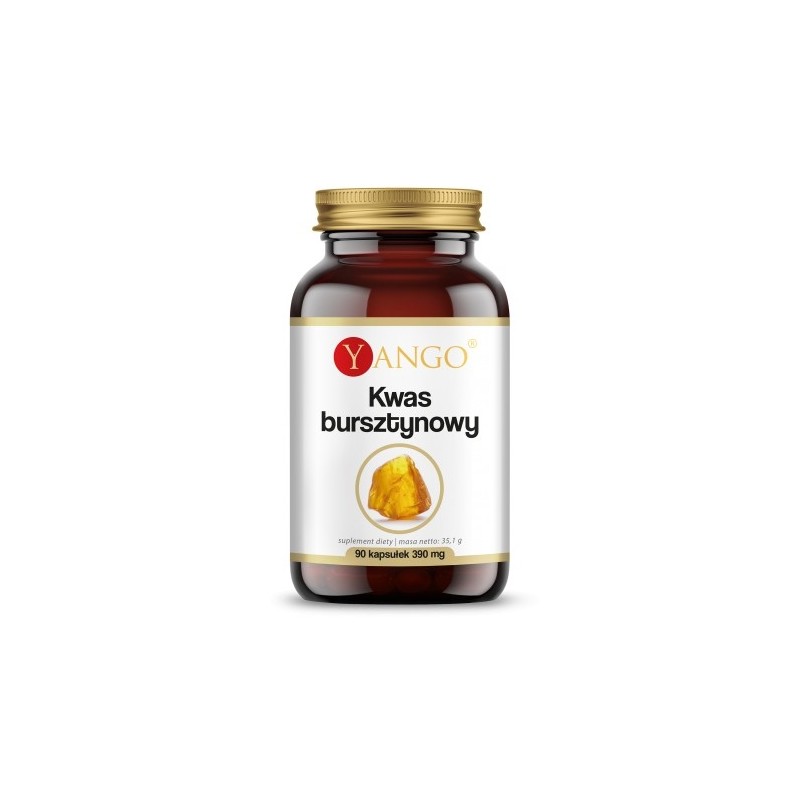 YANGO Kwas bursztynowy (90 kaps.)