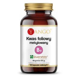 YANGO Kwas foliowy metylowany (60 kaps.)