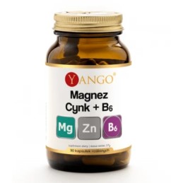 YANGO Magnez + Cynk + Witamina B6 (90 kaps.)
