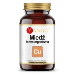 YANGO Miedź - Forma organiczna (90 kaps.)