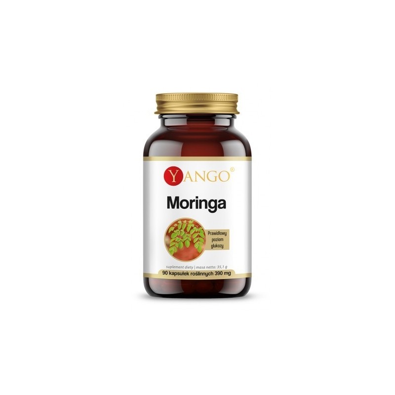 YANGO Moringa liście w proszku (90 kaps.)