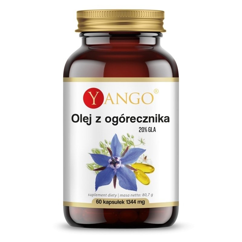 YANGO Olej z Ogórecznika (60 kaps.)