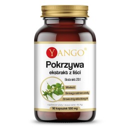 YANGO Pokrzywa - ekstrakt z liści 20:1 (90 kaps.)