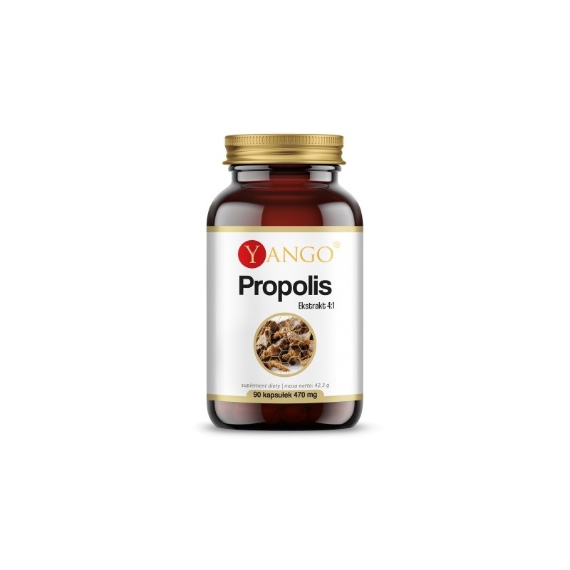 YANGO Propolis - ekstrakt 4:1 (90 kaps.)