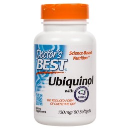 DOCTOR'S BEST Ubichinol - Koenzym Q10 100 mg (60 kaps.)