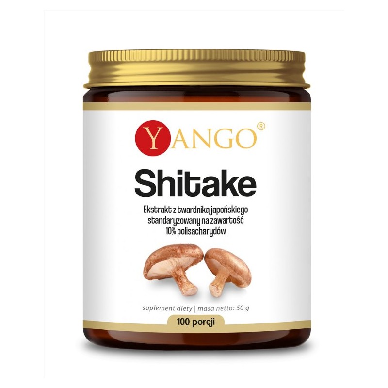 YANGO Shitake - ekstrakt 10% polisacharydów (50 g)