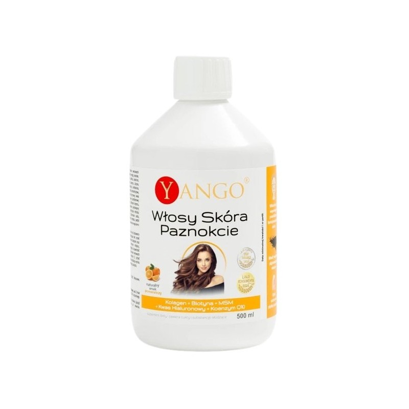YANGO Włosy, Skóra, Paznokcie - multiwitamina (500 ml)