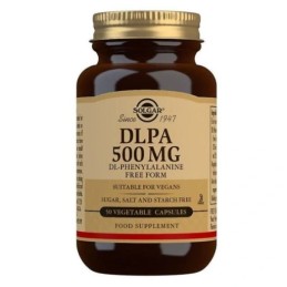 SOLGAR DLPA (Fenyloalanina) 500 mg (50 kaps.)