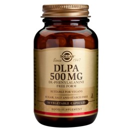 SOLGAR DLPA (Fenyloalanina) 500 mg (50 kaps.)