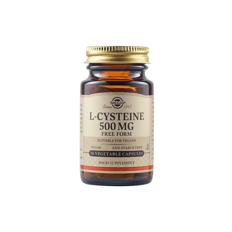 SOLGAR L-Cysteina 500 mg (30 kaps.)