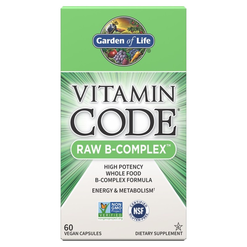 GARDEN OF LIFE Vitamin Code RAW B-Complex (60 kaps.)