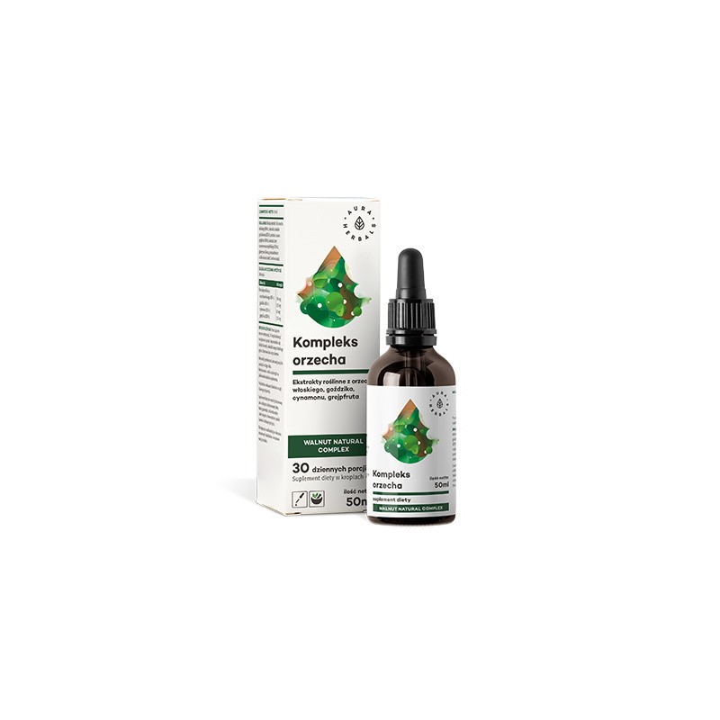 AURA HERBALS Kompleks orzecha - Walnut Natural Complex (50 ml)